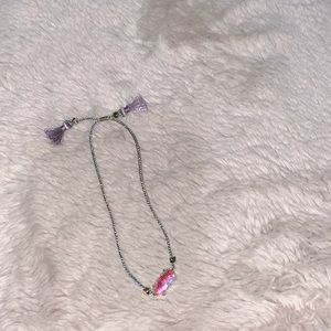 Kendra Scott Iridescent Adjustable Friendship Bracelet